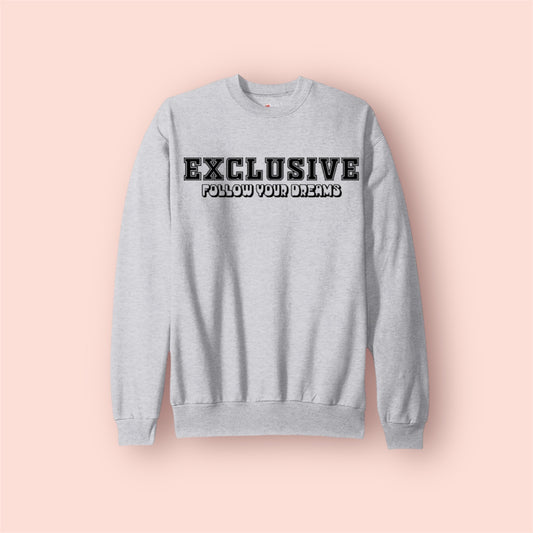 Exclusive sweatshirt