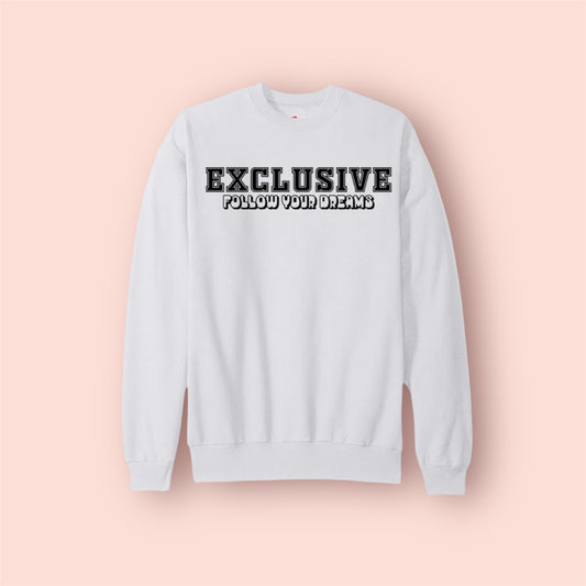 Exclusive sweatshirt